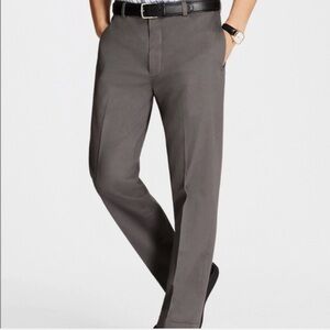 Brooks brothers lightweight advantage chino stretch clark fit dark grey 31x32